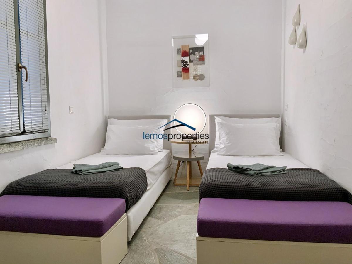 Aqua Blue, Only 100 Meters From The Beach Of Gialiskari Ioulis 외부 사진