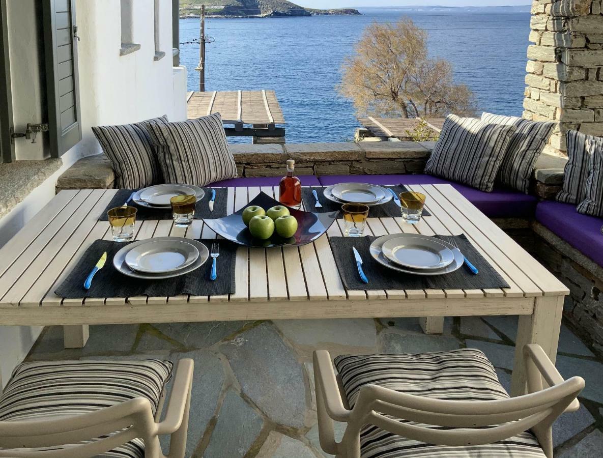 Aqua Blue, Only 100 Meters From The Beach Of Gialiskari Ioulis 외부 사진
